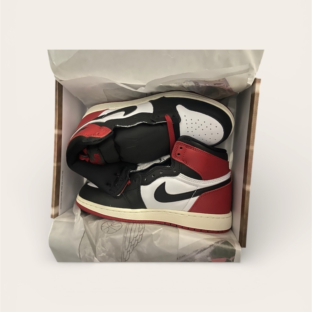 Jordan Kids Sneakers Red Black White BRAND NEW!
